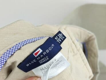 sweter w paski c a: Chinosy dla mężczyzn, XL, Marks & Spencer, stan - Dobry — 4