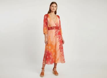 bonprix czerwona sukienka: B.P.C, Sukienka damska, rozmiar S — 7