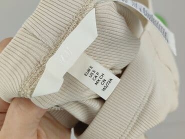 krótkie spodenki w paski: H&M, Szorty damskie, rozmiar S — 4