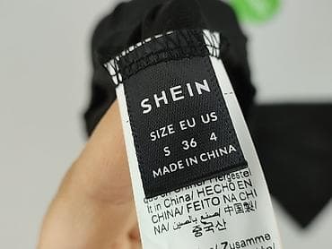 shein mama: Shein, Spodnie materiałowe damskie, rozmiar S — 4