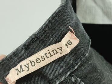 spódniczka dżinsowe z wysokim stanem: Spódnica damska, rozmiar M — 4