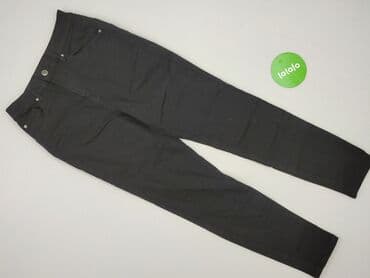 dżinsy z wysokim stanem czarne: Jeansy damskie, S — 2