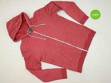 czerwony sweter h m: H&M Basic, Bluza z kapturem dla mężczyzn, rozmiar S — 2