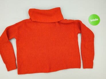 akrylowy sweter: Golf damski, rozmiar L — 2