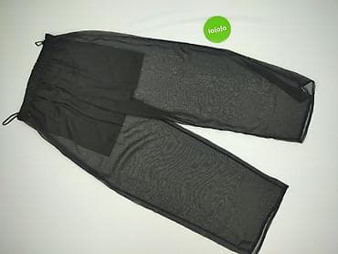 leginsy biale: Spodnie materiałowe damskie, rozmiar S — 2