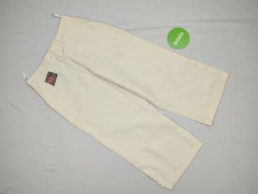 legginsy woskowane wysoki stan: Material trousers for women, M — 2