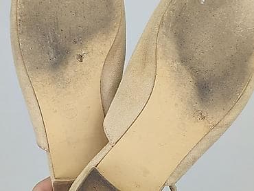 asics klapki: Beżowe damskie czółenka/slingback Monnari - Marka: Monnari - Model — 4