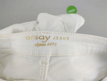 białe spodnie damskie mohito: Orsay, Jeansy damskie, rozmiar S — 4