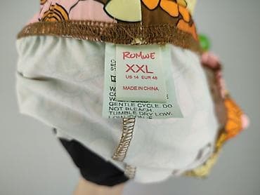 spodnie plus size: Romwe, Spodnie materiałowe damskie, rozmiar 2XL — 5