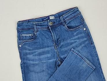 Jeans, Okaidi, 9 years, 128/134, condition - Perfect — 1