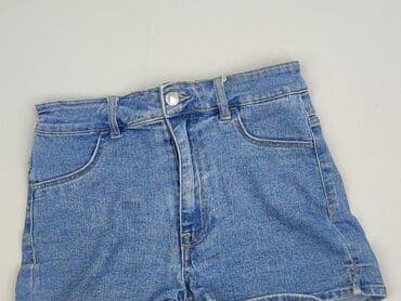zara krótkie spodenki jeansowe: Denim, Szorty damskie, rozmiar S — 1