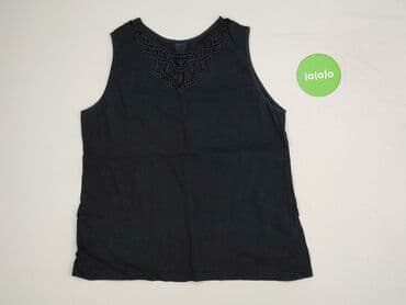 czarne bluzki dekolt v: Bluzka damska, rozmiar L — 2