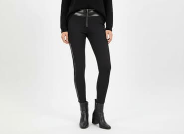 rajstopy bezszwowe calzedonia: Calzedonia, Legginsy Ze skóry ekologicznej damskie, rozmiar S — 1