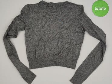 szary sweter: Bershka, Sweter damski, rozmiar XS — 3