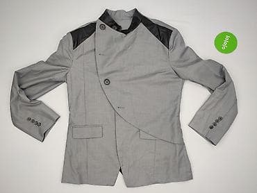 pull ov: Męska marynarka THELEES HOMME, rozmiar XXL - Kolor: jasnoszary z — 2