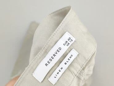 lidl szerokie spodnie: Reserved, Spodnie materiałowe damskie, rozmiar L — 4