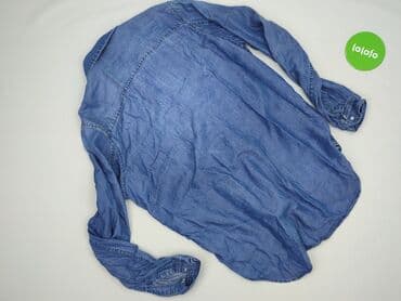 kurtki jeansowe damskie z aplikacjami: Koszula damska, S — 3