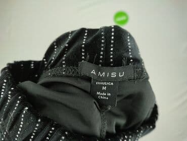 klapki miu miu z futerkiem: Amisu, Spodnie materiałowe damskie, rozmiar M — 4