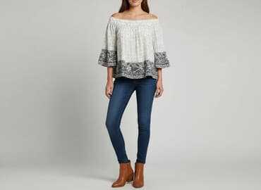 bluzki z odkrytymi ramionami mohito: Cubus, Bluzka damska, rozmiar S — 7