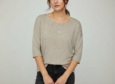 basic t shirty hugo boss: Reserved, T-shirt damski, rozmiar M — 6