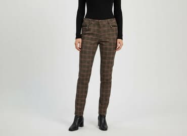 zara spodnie o kroju full length: Zavanna, Spodnie materiałowe damskie, rozmiar L — 7