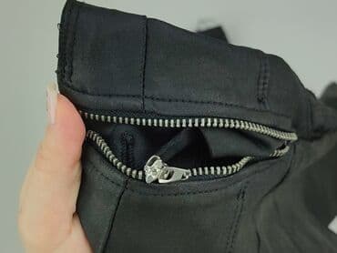 legginsy obcisłe: Legginsy Ze skóry ekologicznej damskie, rozmiar M — 5