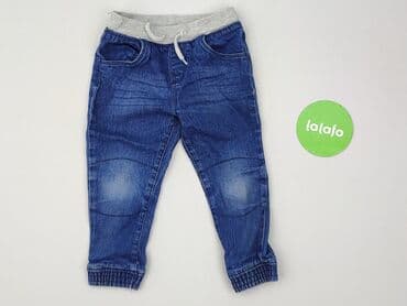 kombinezon next 80: Spodnie jeansowe, So cute, 2-3 lat, 92/98, stan - Idealny — 2