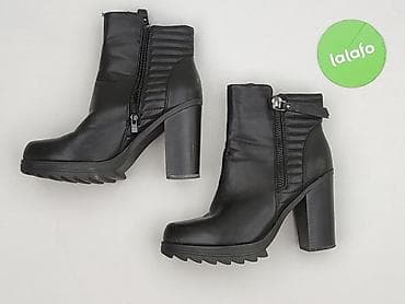 botki czarne: Botki damskie, rozmiar 40 — 3