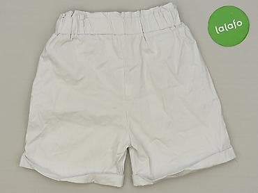 biale spodenki wysoki stan: ITALY FASHION, Szorty damskie, rozmiar One size — 3