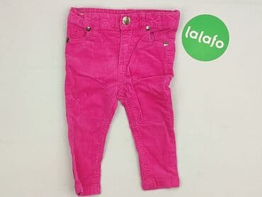 spodnie hello kitty czarne: Baby material trousers, 6-9 months, 68-74 cm, So cute, condition - Perfect — 2