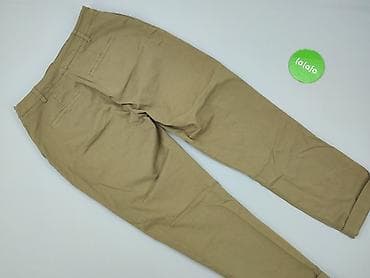 pull on trousers h: Spodnie materiałowe damskie, rozmiar L — 3