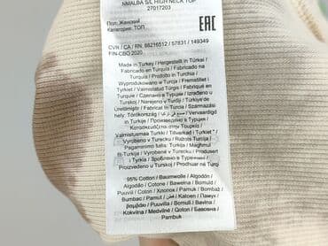 koszulka z długim rękawem w paski: Noisy May, Top damski, rozmiar XS — 5