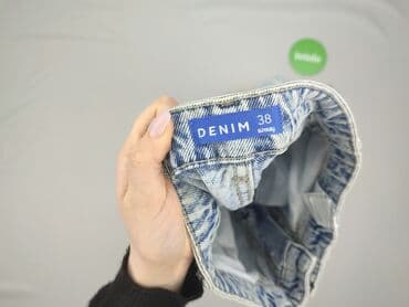 jeansy ze średnim stanem: Denim, Jeansy damskie, rozmiar M — 4