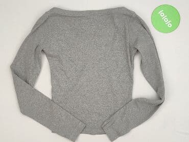 koszulka z prazkowanej dzianiny: Top damski, rozmiar S — 3