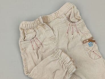 Baby material trousers, 9-12 months, 68-74 cm, Inextenso, condition - Very good