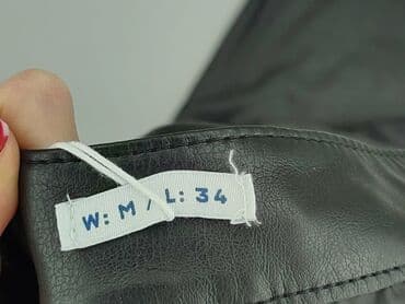 black jeans: JJXX, Spodnie materiałowe damskie, rozmiar M — 5