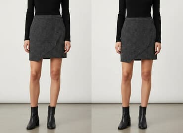 mango spódnice w grochy: H&M, Spódnica damska, rozmiar L — 1