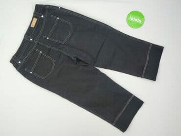 legginsy woskowane push up: Spodnie 3/4 damskie, S — 3