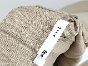 pull bear szorty: Sinsay, Spodnie materiałowe damskie, rozmiar L — 4