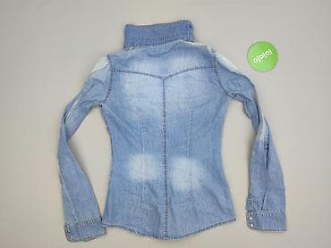 katany jeansowe: Stradivarius, Koszula damska, rozmiar S — 3