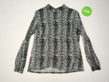 koszula z piórami przy rękawach: Women's blouse, size XL (EU 42) — 2