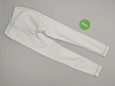 biale szerokie jeansy: Mango, Jeansy damskie, rozmiar S — 3