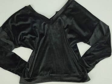 bluzka damska welurowa: Sweter damski, rozmiar One size — 1