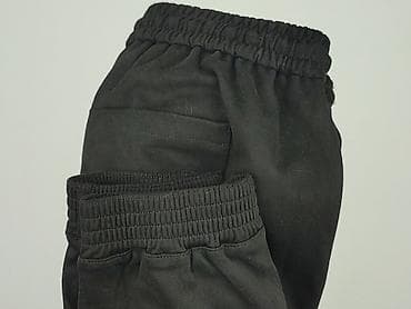 czarne cargo pull and bear: Zara, Spodnie cargo damskie, rozmiar M — 6