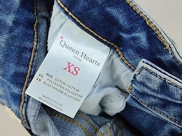pull and bear dzwony: Queen Hearts, Jeansy damskie, rozmiar XS — 5