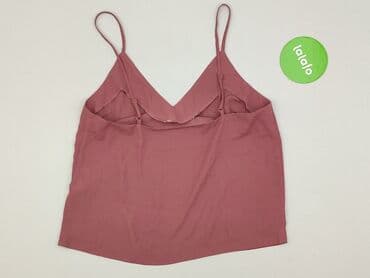 koszulki z dekoltem v: NA-KD, Top damski, S — 3