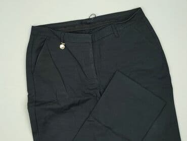 cargo wide leg: Spodnie materiałowe damskie, XL — 1