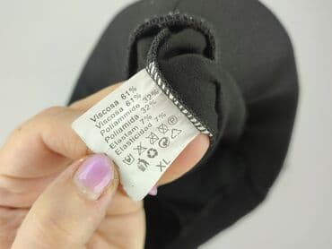 Women: Material trousers for women, size XL (EU 42) — 4