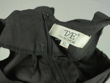 modne sukienki asymetryczne: Sukienka damska, rozmiar XL — 4