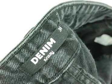 spodenki krótkie skórzane: Denim, Szorty damskie, rozmiar S — 5